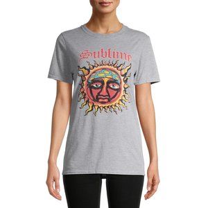 Sublime Stamp Logo ska punk rock Boyfriend Official T-Shirt XL NWT